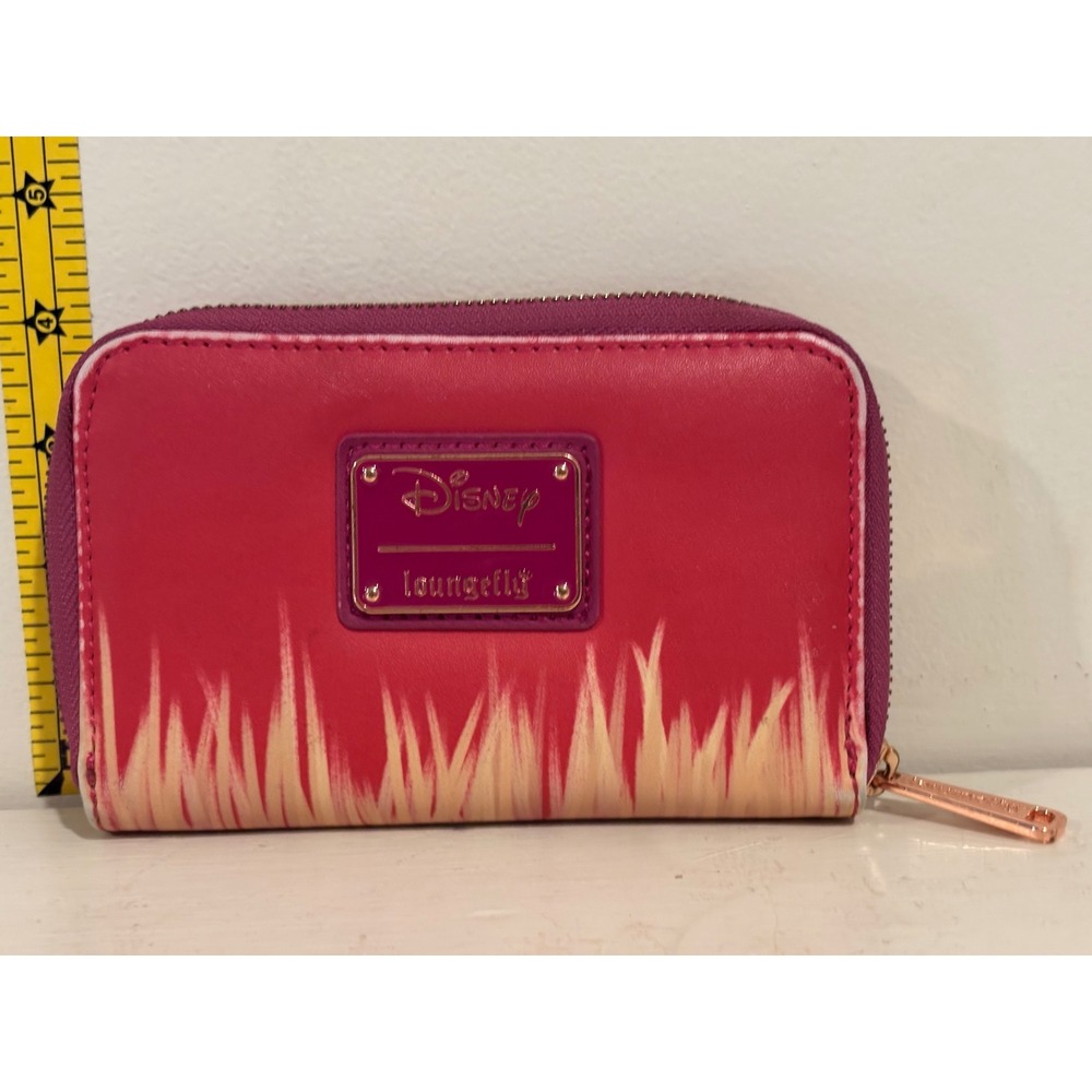 Loungefly Disney A Goofy Movie Max & Roxanne Wallet Pink Orange Good